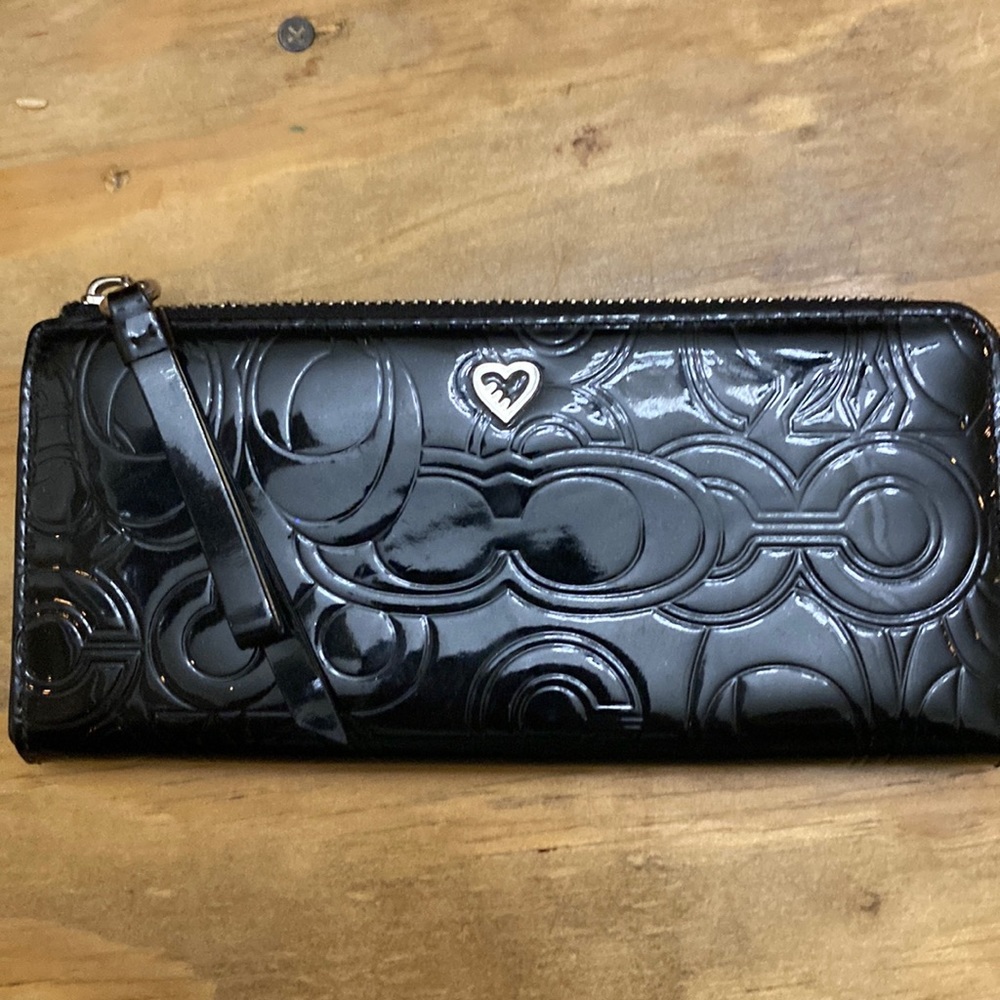 Coach leather wallet